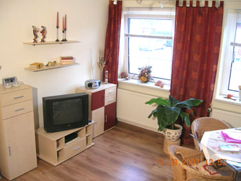 Wohnbereich Ferienwohnung Michaels